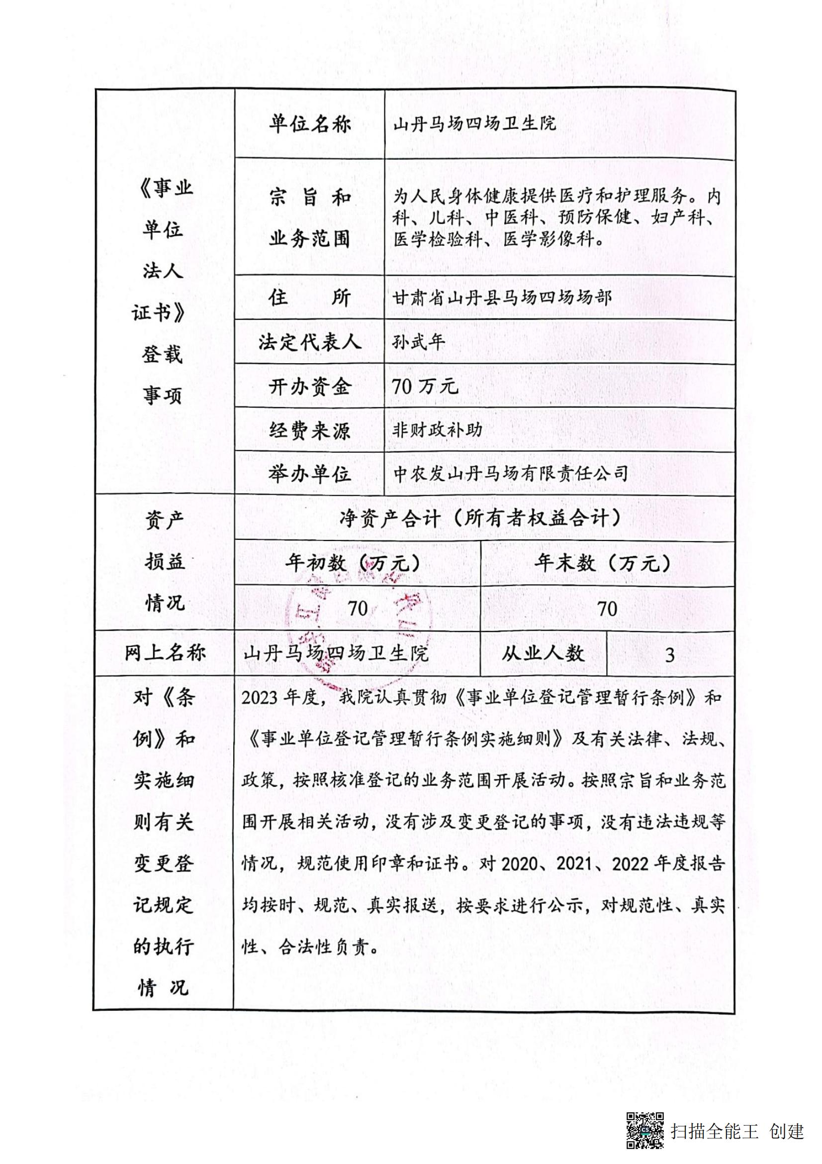 四场卫生院《事业单位法人年度报告书》_01.jpg